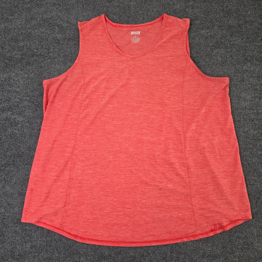 Duluth Trading Armachillo Cooling Tank Top Women's 2X 37346 Pink/Red Sleeveless